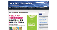 Desktop Screenshot of newsolarinvestment.com